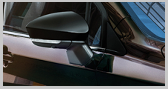 Auto Folding Side Mirrors With LED Turn Signals