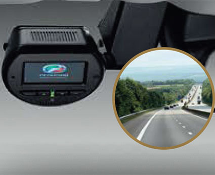 Integrated Driving Video Recorder (DVR)*