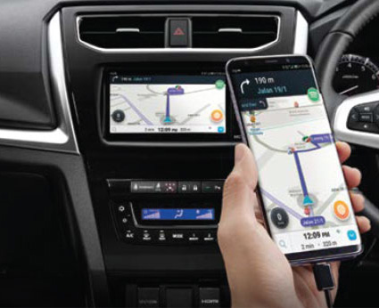 Multimedia System with Navigation and 'Smart Link' (For Android Only)***
