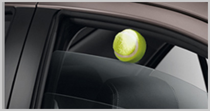 One-touch Power Window with Jam Protection