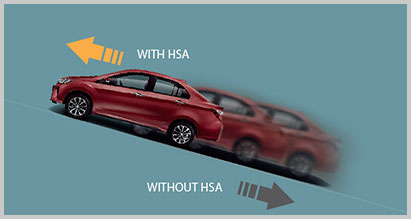 Hill-Start Assist (HSA)**